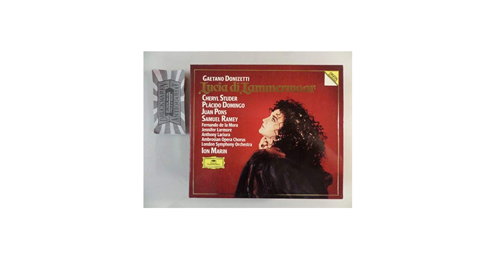 【中古】 Donizetti： Lucia Di Lammermoor TurinSymphony＆Chorus ,Tansin Donizetti, Gaetano, Marin, Ion, Cheryl Studer, Domingo